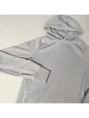 Bauer Sweatshirt Mens Medium Grey Hoodie Pullover Hooded Hockey